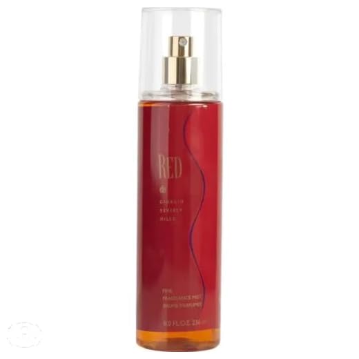Red By Giorgio Beverly Hills Body Mist 8 Oz