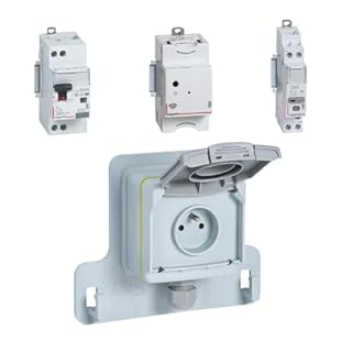 LEGRAND - Pack prise Green’up Access pour recharge véhicule électrique + module connecté, recharge accélérée x2, contrôle via smartphone ou assistant vocal, installation facile