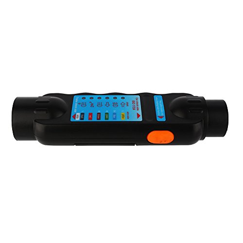 Image of 12V 7-Pin Trailer Tester Plug RV Connector Tester Plug Tool Socket Adapter for Trailer(European Specifications)
