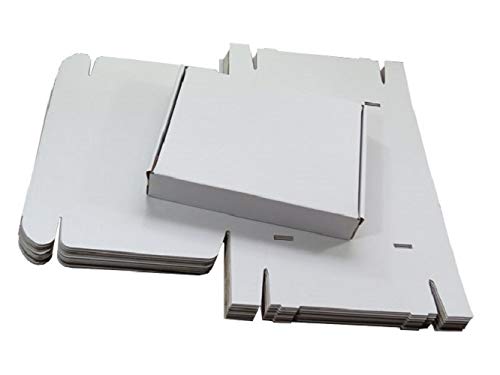 20 x MAX SIZE SMALL PARCEL White Cardboard Postal Boxes For Royal Mail | 419x338x72mm