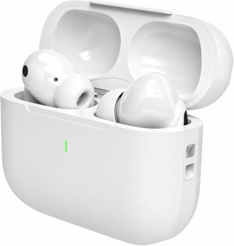 Auriculares inalámbricos con Bluetooth 5.3, estéreo HiFi con cancelación de ruido, control táctil, carga rápida y ajuste cómodo, para fitness, deportes, AirPods