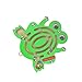 1pc Magnétique Maze Mini Stylo d'animaux Conduite en bois Perle Maze Magnet Labyrinthe Jouet éducatif pour enfants-grenouilles