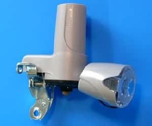 サンデン電装 Z-5 LEDブロックダイナモ （サイクル用ブロックダイナモLEDランプ） SANDEN Z5 シルバー