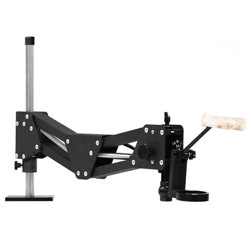 Image of Adjustable Spring Arm Stand for Binocular Stereo Microscope MS01A, Heavy-Duty Metal Base with Precision Positioning
