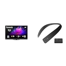 Panasonic Z95 Series 55-inch OLED 4K Ultra HD Smart Fire TV 2025 Model with WN10 Wireless Wearable TV Neck Speaker Bundle