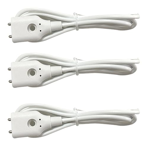 Glayent 3X Detector de Alarma de Fuga de Agua con Sensor Cableado, Cable de 1 Metro, Sonda de Sensor de de Agua, Postes Metálicos Dobles