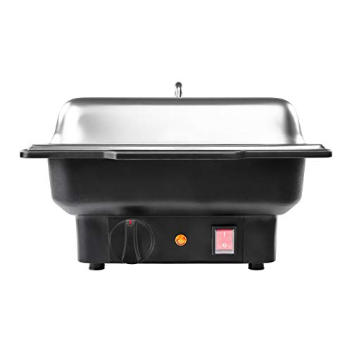 Royal Catering RCCD-1/1-65-KS-E Chafing Dish Warmhaltebehälter Speisewärmer Elektrisch (900 W, 30–90 °C, 8 L, GN… – Bild 3