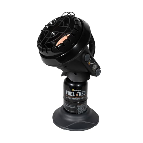 Mr. Heater 3,800 BTU Little Buddy Midnight Series Portable Radiant Propane Heater, Black - Amazon Exclusive