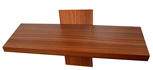 Image of Madhuran Engineered Wood Wall Mounted Home Decor Shelf Racks Tier 3 (Matte, C Walnut) / Kitchen Shelves Storage Living