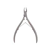 Revlon Salon Series Professional Cuticle Nipper and Hangnail Remover, Non-Corrosion Stainless Steel Nail Tool
