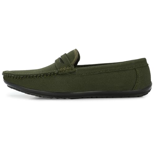 Image of Stylelure Eco Friendly & Light Weight Flexible Mesh Knit Loafers Driving Shoes for Men