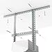 Garage Door Opener Hanging Kit,Universal Garage Door Opener Installation Kit,Galvanized Garage Door Angle Iron Bracket and Mounting Hardware(Opener Not Included)