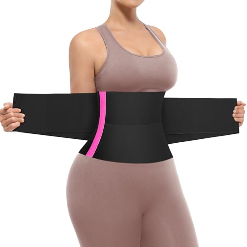 Image of SHAPELLX Waist Trainer for Women Waist Cincher Corset Shapewear Body Shaper Tummy Control Stomach Belt Postpartum Band