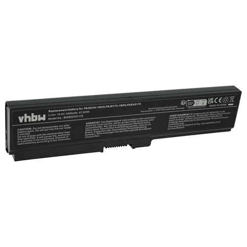 vhbw Akku kompatibel mit Toshiba Dynabook EX/46MWH