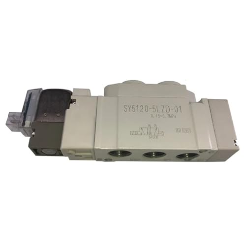 Electrovanne SY3220-5LZ-M5 pneumatique SMC compatible pour guidage d'air précis