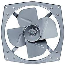 Crompton Greave 24' 600mm 900 Rpm Axial fan (Complete Accessories), Grey