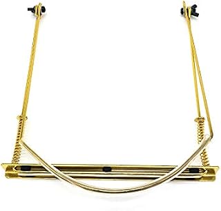 Harmonica Holder 10 Holes Harmonica Holder Neck Hands Free with Anti-Scratch Felt Pads
