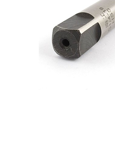 Sourcingmap G1/4-19 55 Degree Taper Pipe Thread 4 Flutes HSS Screw Tap - Image 2