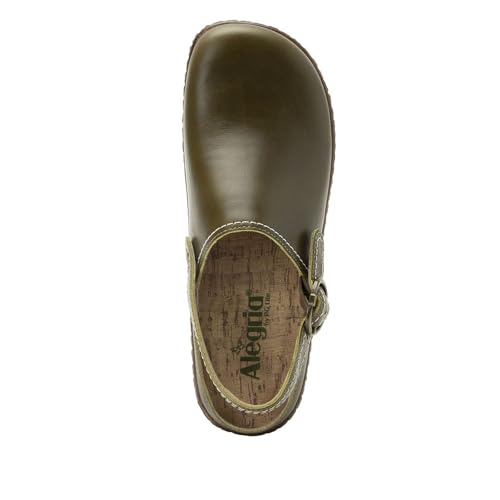 Image of Alegria Women's Olie Slingback Clog Leather Slide