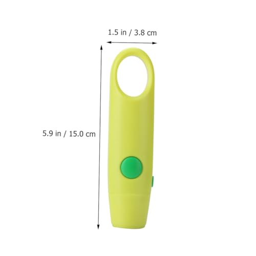 Silbato electrónico plástico amarillo para deportes miniatura 2