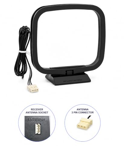 Antena Loop FM AM receptor Sony hcd mhc lbt fst str ht cmt rdh 175439911 2