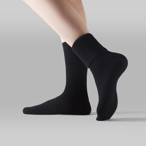 Image of 100% Pure Cashmere Women Ladies Men Sleep Bed Outdoor Socks, Made in Inner Mongolian