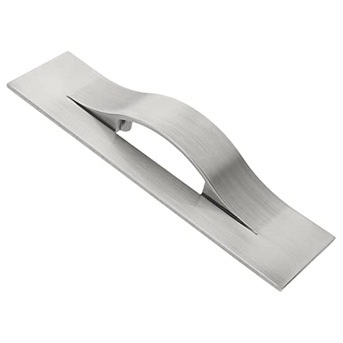 MOLUCKFU Visible Wardrobe Handle Modern Drawer Pulls Zinc Alloy Easy Install Sleek Stylish