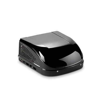 Dometic Brisk II Rooftop Air Conditioner - Standard Profile AC with Efficient Cool Air Output -11K BTU Unit with Quiet Blower for RV, Van, and Camper (Brisk Black 11K)