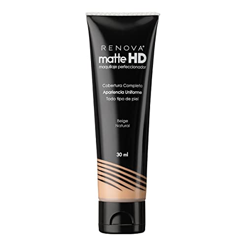 Rostro, Beauty Renova Maquillaje Liquido Perfeccionador Matte Hd Beige Natural