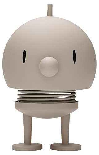 Hoptimist Junior Bumble, Mat, Home Decor Ornament - Wobble Figure, Plastic W/Metal Spring, Medium - Creates Cheerful Movement