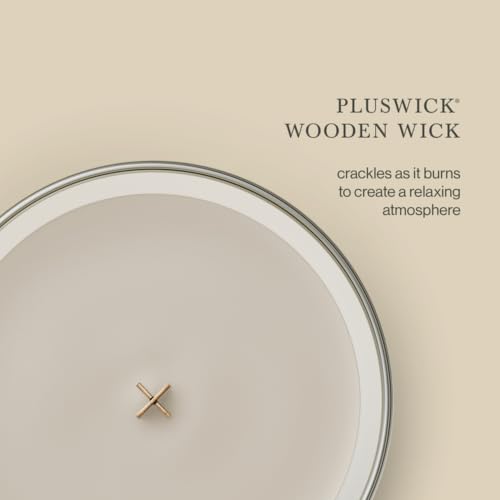 Image of WoodWick Tonka & Almond Milk Gifts for Women and Men, 21.5 oz Large Hourglass Candle with Crackling Wick