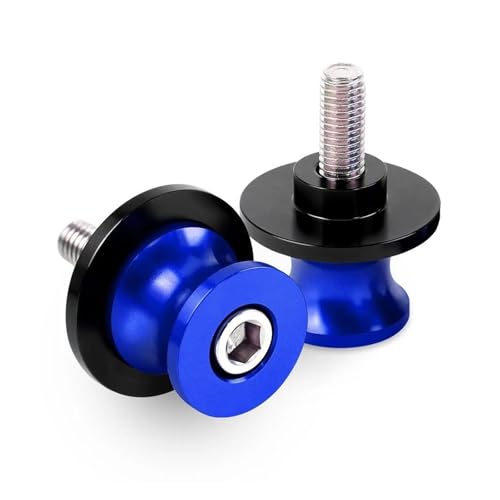 Diabolos M8 azul de alta resistencia para basculante de motocicleta Yamaha XT 600 E