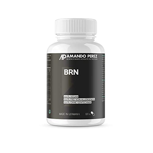 BRN F-Burn Booster • 120 vegane Kapseln • L-Carnitin, Garcinia Cambogia, Grüntee & Grüner Kaffee