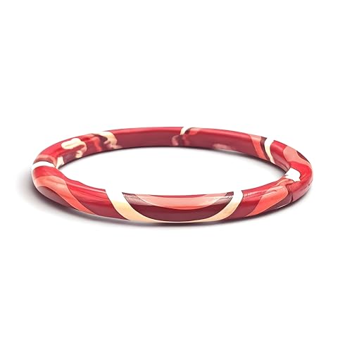 Image of Rajasthani Traditional Lac Bangles Set, Handcrafted Multi-Color Pattern with Gold Accents, Jaipuri Lakh Chudi, Red, Maroon, Pink, Purple, Blue, Green, 4 Piece Set
