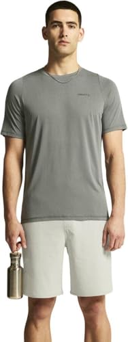 Craft Core Essence Bi-Blend Tee t-shirt running respirant fitness vert kaki