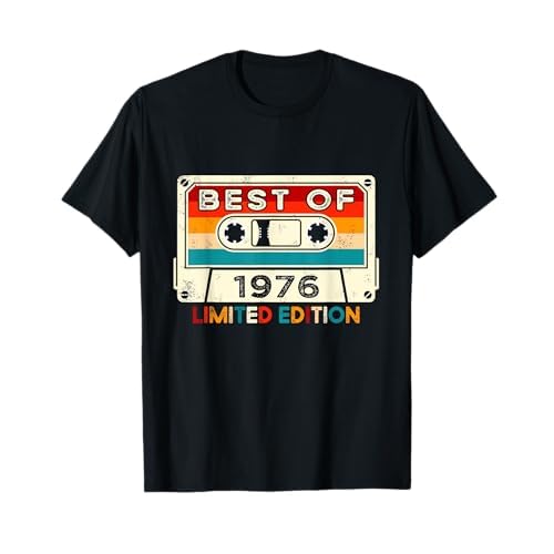 45 Años Hombre Cumpleaños Fabricado En 1976 Regalo Camiseta