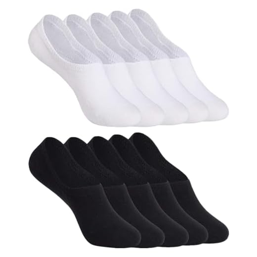 Camano Füßlinge Sneakersocken (4x Paar) unsichtbare Sneaker Socken in Weiß Gr. 39 - 42 5 YOUCHAN Sneaker Socken Damen Herren Füßlinge 10 Paar Footies Unsichtbare Kurze No Show Socken Großes Silikonpad Anti Rutsch_Schwarz-Weiß_39-42
