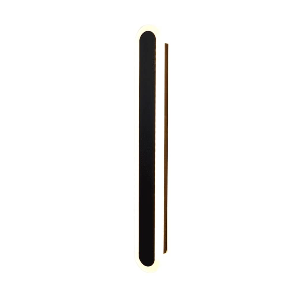 Aplique de pared LED lineal moderno contra zonas oscuras en pasillos estrechos