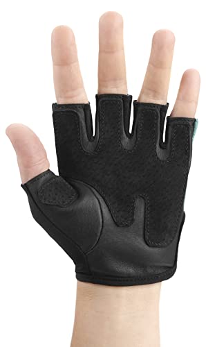 Harbinger Women'S Pro Gloves With Vented Cushioned Leather Palm For Weightlifting thumb #2