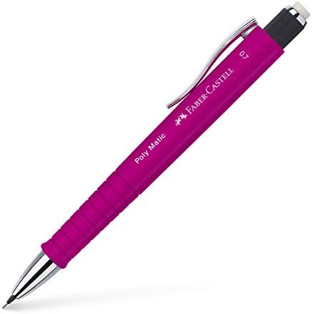 Faber-Castell 0.7 mm 133328"Poly Matic Mechanical Pencil - Pink