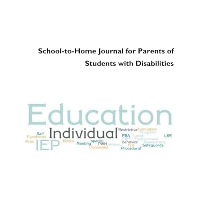 School-to-Home Journal for Parents of Students with Disabilities