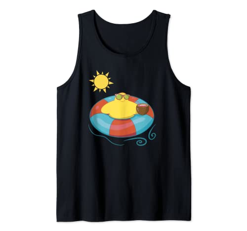 Playa Meeple Summer Board Gamer Camiseta sin Mangas
