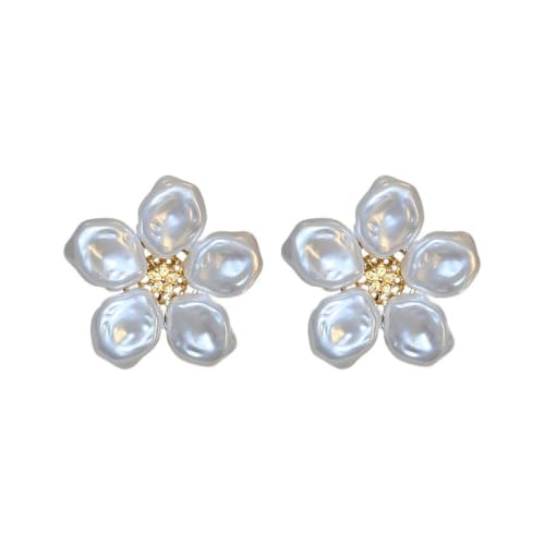 Boucles d'oreilles fleuries en perles plates : le cadeau de mode idéal pour elle