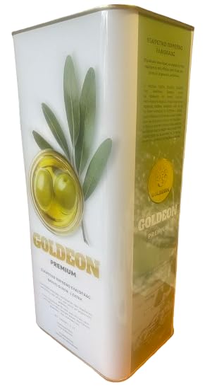 GOLDEON PREMIUM Natives Olivenöl EXTRA aus KRETA 5 Liter - Neue Ernte