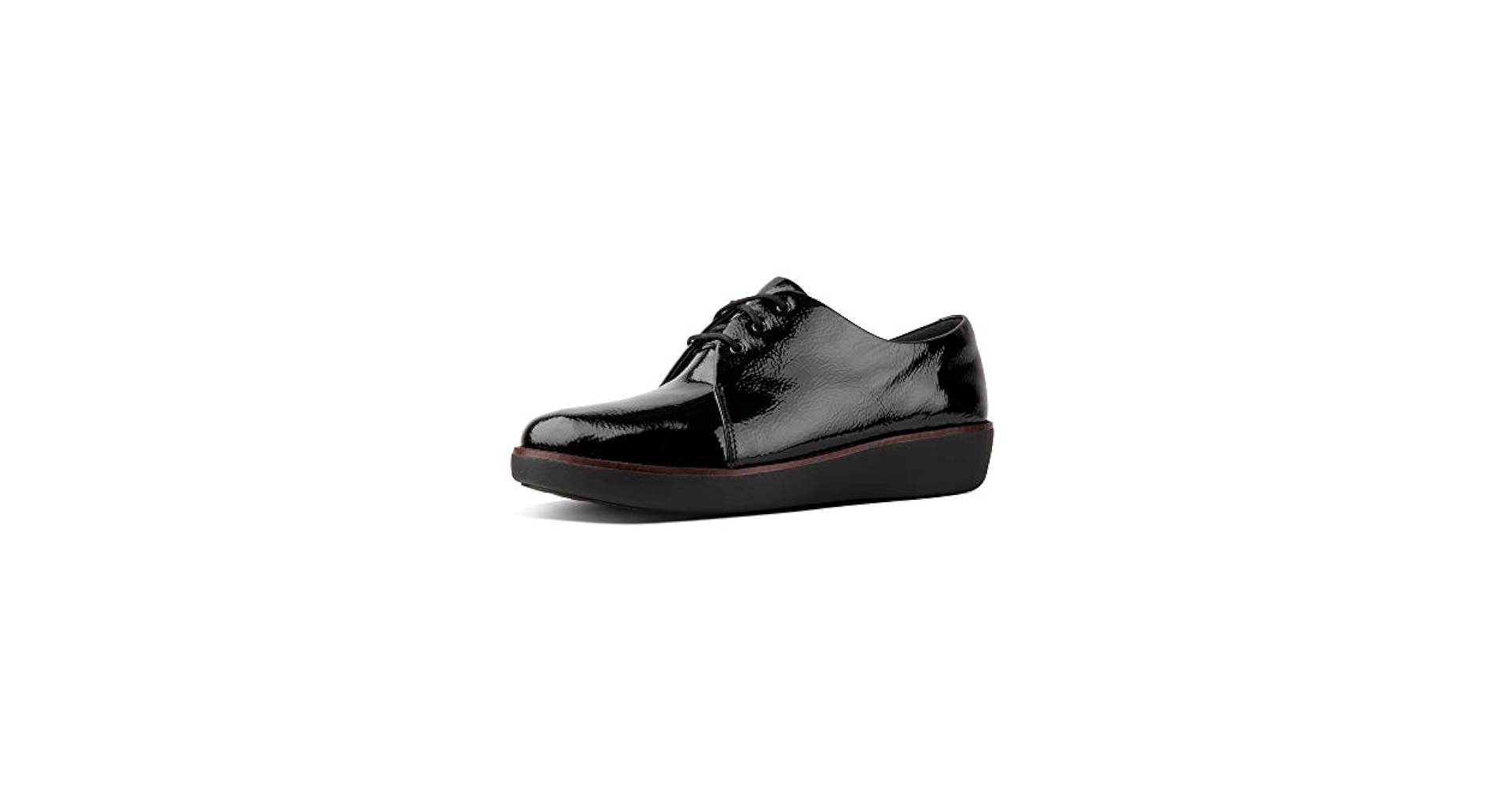 Brunt　Fp503　黒 Amazon.com | FitFlop Womens Derby Crinkle Patent Lace Up