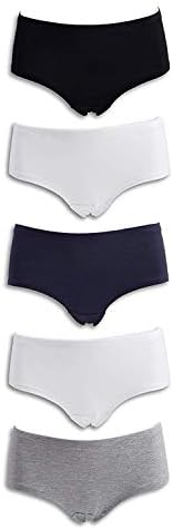 EmprellaCotton Underwear for Women, Lace Hipster Womens Panties Pack Regular - Plus Sizes