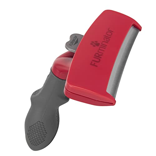 FURminator deShedding-Tool Hund Gröߟe XL Langhaar - Hundebürste für sehr große Hunde zur Entfernung der Unterwolle - Verbessertes Design Cover