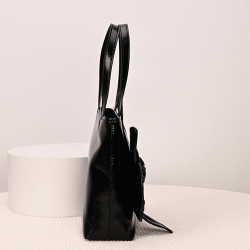 Image of Mini Flower Evening Purse Floral Clutch Purses for Women PU Leather Evening Handbag with Chain Wedding Party Prom