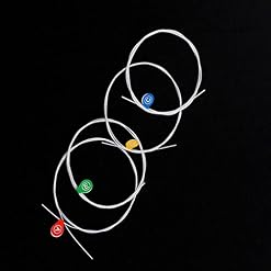 Pour Qinghengyong Lot de 4 cordes d’ukulélé Instrument à cordes élastique Meilleure résonance Pièce de rechange Corde de… - Les Beatles, Paul McCartney, John Lennon, RIngo Starr, George Harrison Pour Qinghengyong Lot de 4 cordes d'ukulélé Instrument à cordes élastique Meilleure résonance Pièce de rechange Corde de… – Image 7