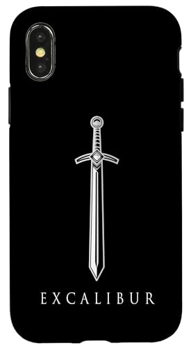 �G�N�X�J���o�[ �A�[�T�[���̐΂̒��̓`���̌� �X�}�z�P�[�X iPhone X/XS �p